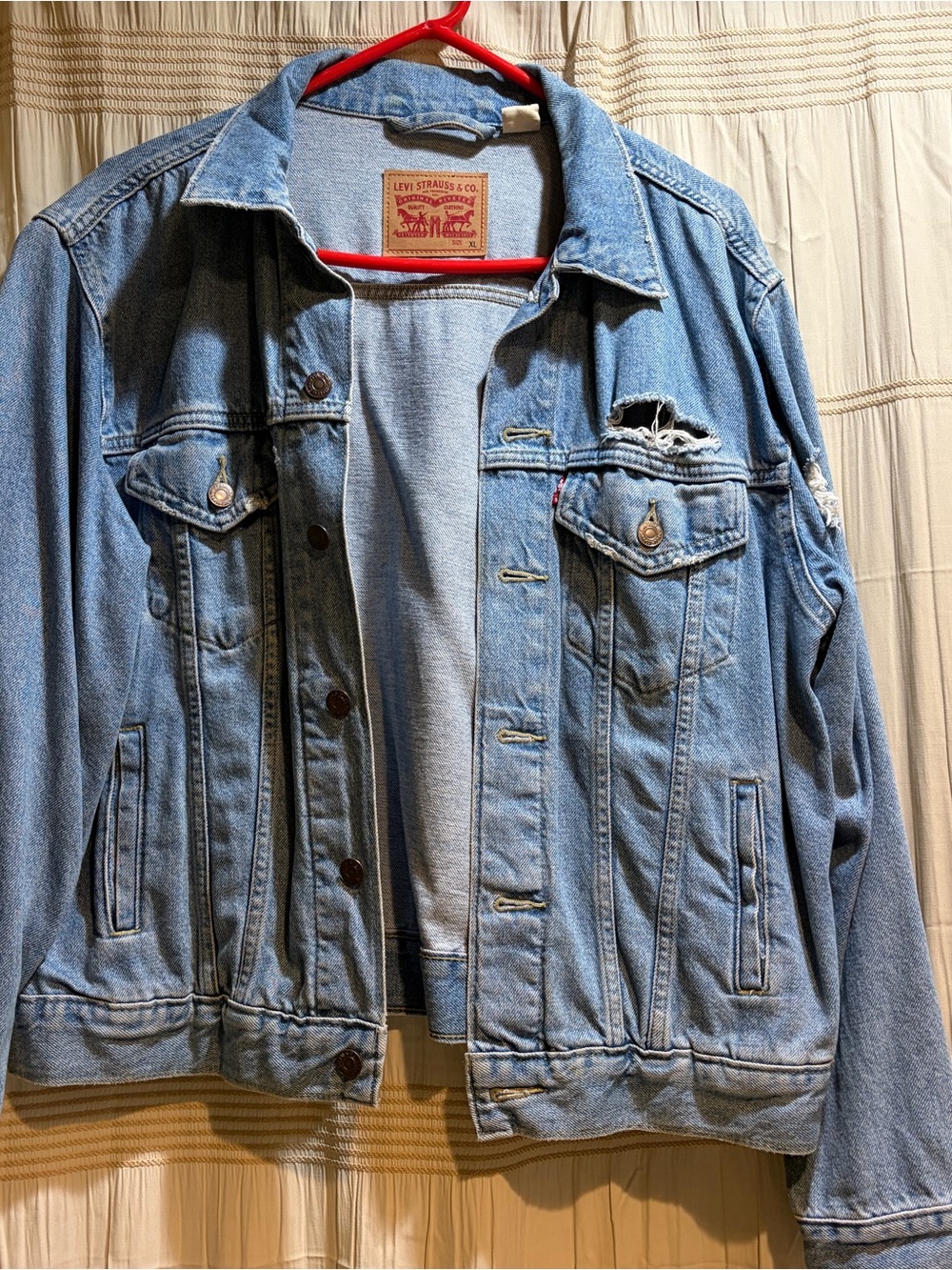 Levi's Women’s Light Blue Denim Jacket